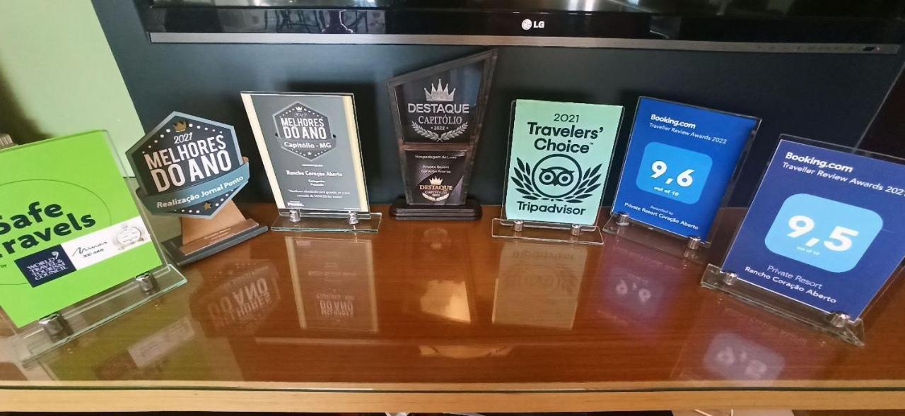 Hotel Boutique Coracao Aberto Capitólio エクステリア 写真